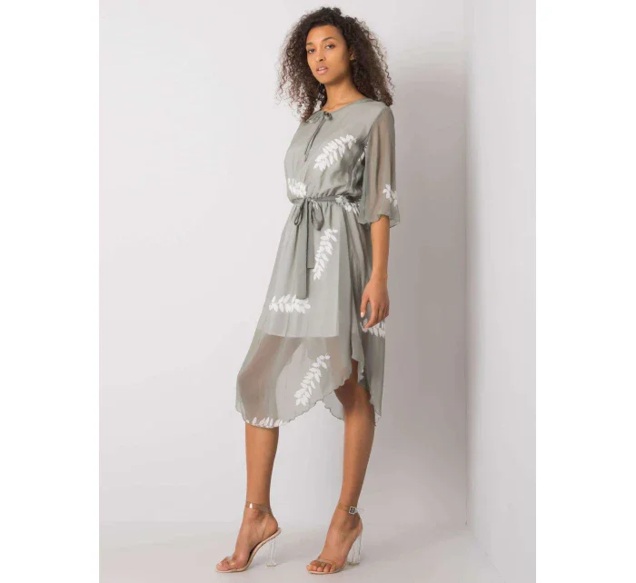 Šaty LK SK 508085.77P sivá