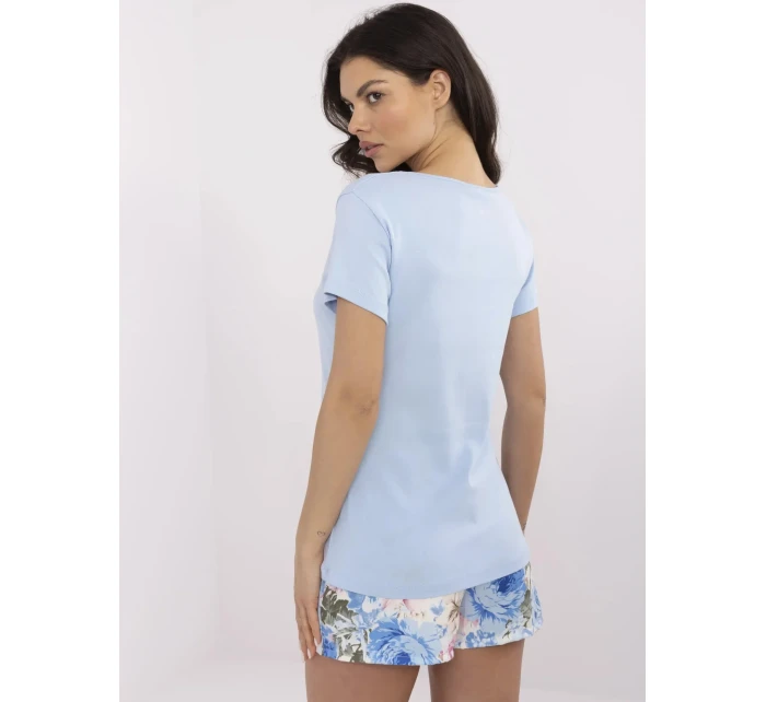 Tričko RV TS A557.66P svetlo modré