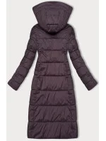długa kurtka zimowa damska brązowa model 21247835 - Libland