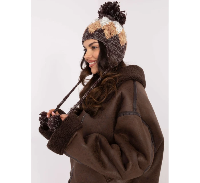 Čiapka AT CZ CHA9213.91 hnedá