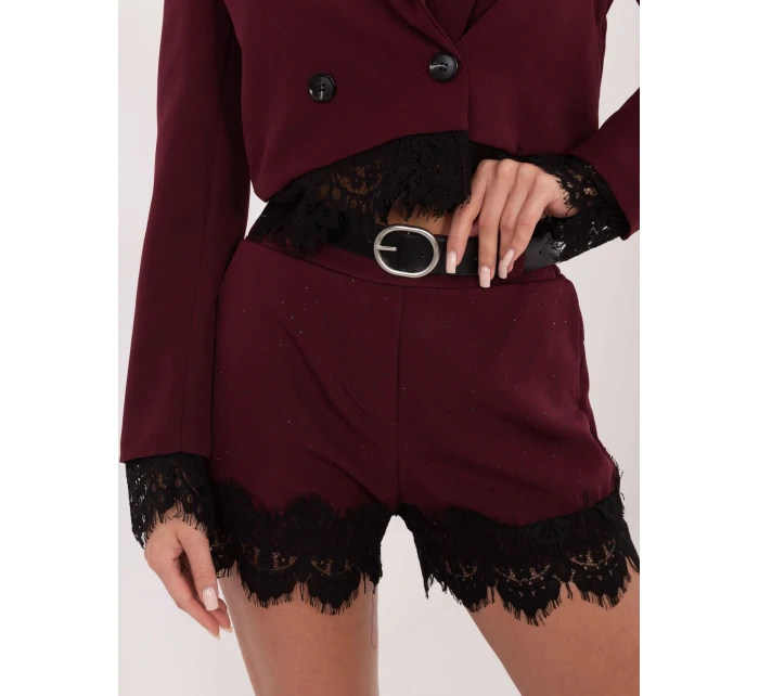 Szorty IT SN model 21799736 bordowy - FPrice