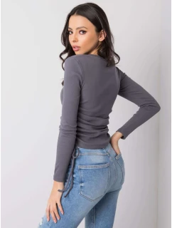 Blúzka RV BZ 6012.07 tmavosivá