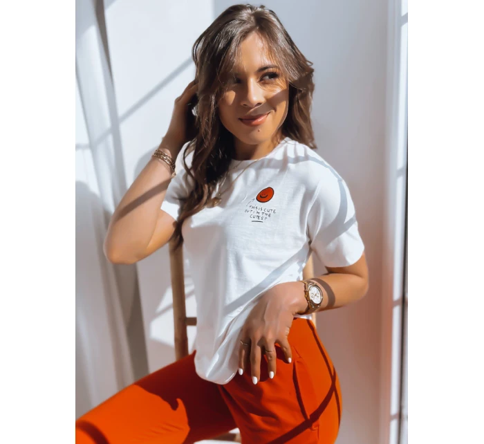 Dámské tričko THE ecru Dstreet model 21968330 - FashionStreet