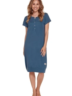 Dámske tehotenské tričko 4348 modré - Doctornap