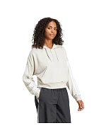 Dámska mikina adidas Essentials French Terry Quarter-Zip Hoodie beige JN1958