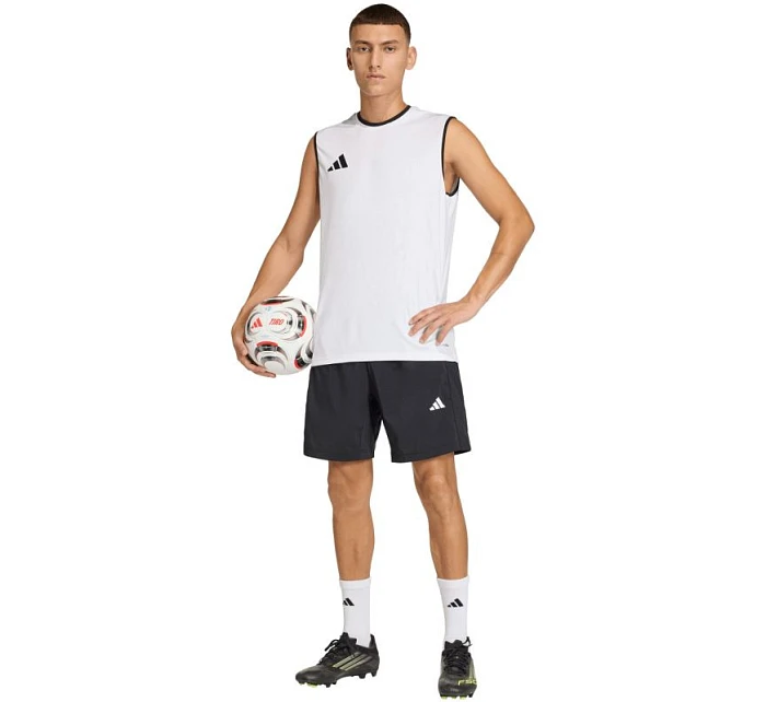 Pánske tričko adidas Entrada 26 Sleeveless Jersey white KB3928