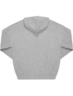B&C Influence Hoodie – mikina s kapucňou v oversize strihu z hrubej bavlny 01.IH02, športovo sivá B&C Influence Hoodie – mikina s kapucňou v oversize strihu z hrubej bavlny 01.IH02, športovo sivá