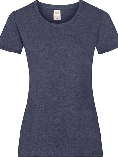 LadyFit Valueweight T Dámské tričko model 22443785 vintage heather navy - Fruit of the Loom