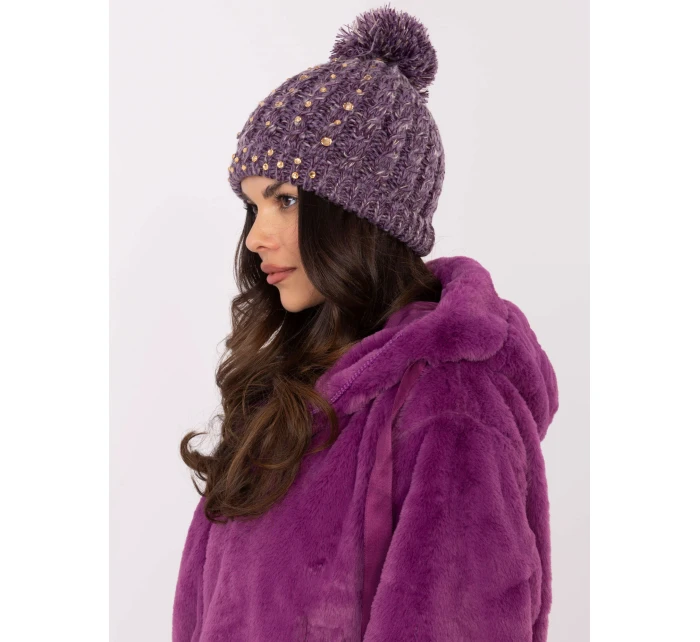 Czapka AT CZ  fioletowy model 20731328 - FPrice