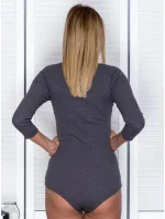 Dámske body EN BO 4296.03 sivé