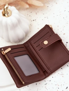 Dámska peňaženka z ekokože Ilissea - čokoládová