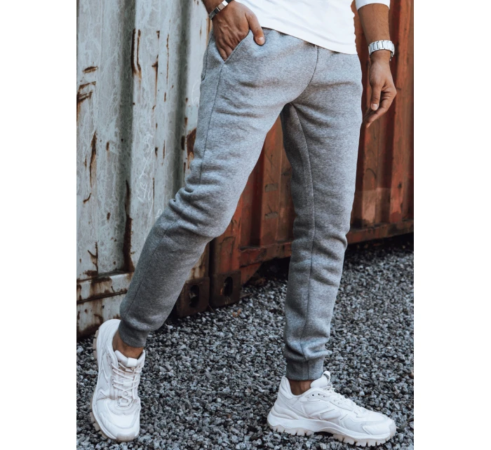 Pánské světle šedé kalhoty Dstreet model 21979958 - FashionStreet