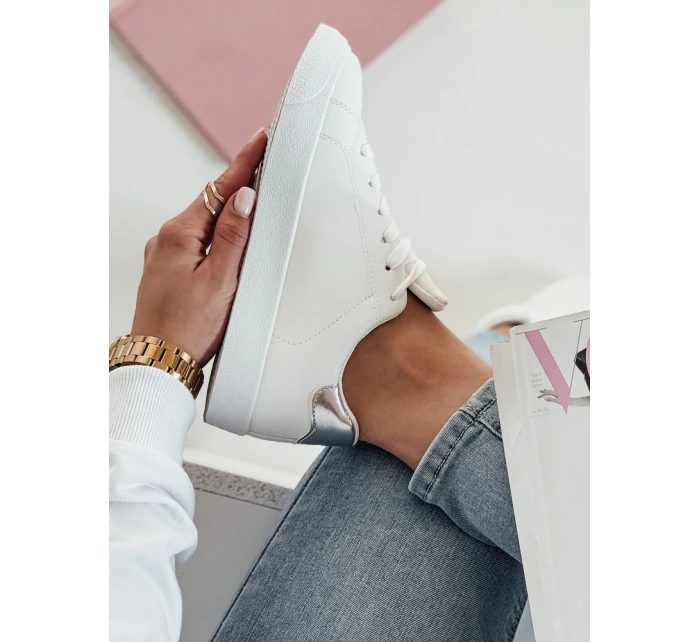 Dámské stříbrné tenisky Dstreet model 21981435 - FashionStreet