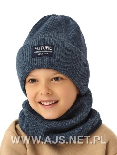 model 21413494 Chlapecká sada čepice a bundy - AJS