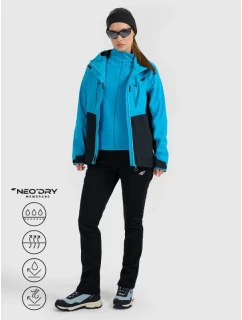 Dámska treková bunda s membránou 10000 4F 4FWAW25TTJAF1011-33S