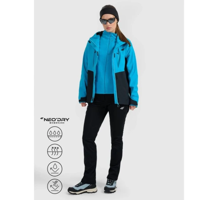 Dámska treková bunda s membránou 10000 4F 4FWAW25TTJAF1011-33S Dámska treková bunda s membránou 10000 4F 4FWAW25TTJAF1011-33S