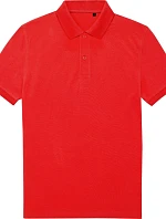 B&C My Eco Polo 65/35_° Piqué polo 01.U428 červená