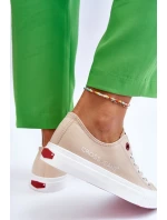 Damskie Trampki Cross Jeans LL2R4070 Beżowe