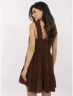 MI SK šaty A5036.78 hnedé MI SK šaty A5036.78 hnedé