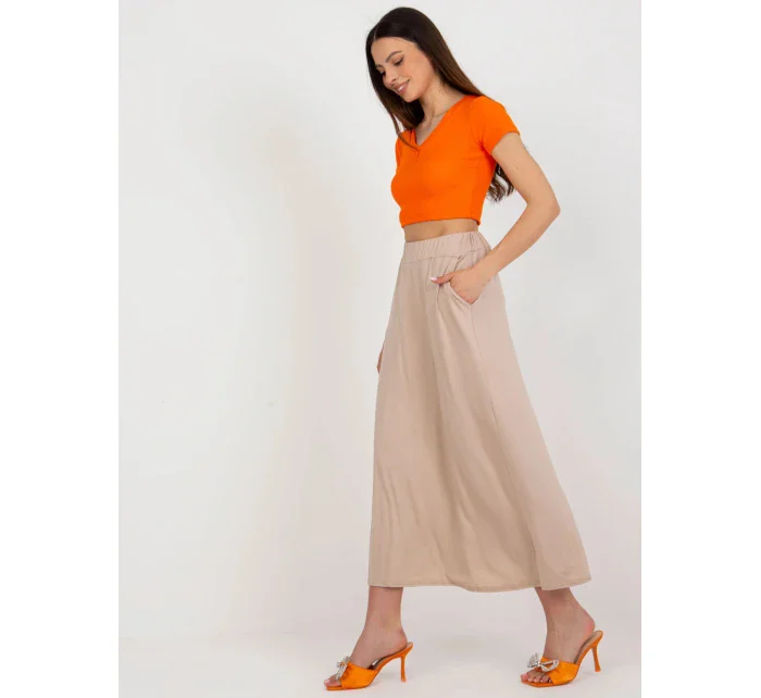 Dámska sukňa WN SD 5005.13 béžová - FPrice