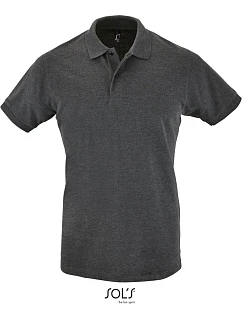 SOL'S Perfect Men Pánske polo tričko z piké 25.1134 uhlovo šedá melírovaná