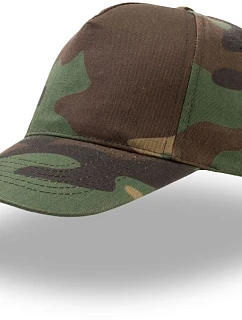 Start Five 5 panelová baseballová kšiltovka  camouflage model 22479534 - Atlantis Headwear