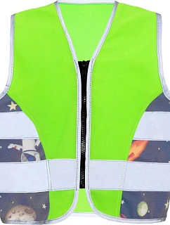 Dětská bezpečnostní vesta neon model 22434555 - Korntex