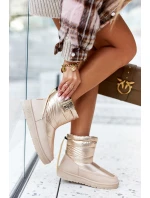 Damskie Śniegowce Big Star II274121 Beżowe