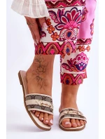 Klasické ploché podpatky Béžové model 21620363 - Boto