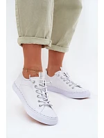 Dámské tenisky Big Star TT274388 Bílé Dámské tenisky Big Star TT274388 Bílé