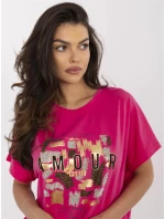 Blúzka CLM BZ 1701.81 fuchsiová Blúzka CLM BZ 1701.81 fuchsiová