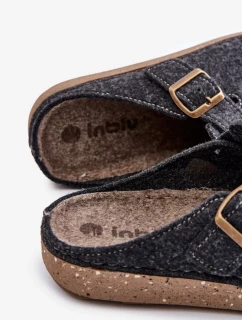 Pánske papuče s prackou Prophylactic Slipper Inblu Graphite