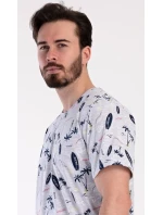 Pánske pyžamové šortky Surfovanie