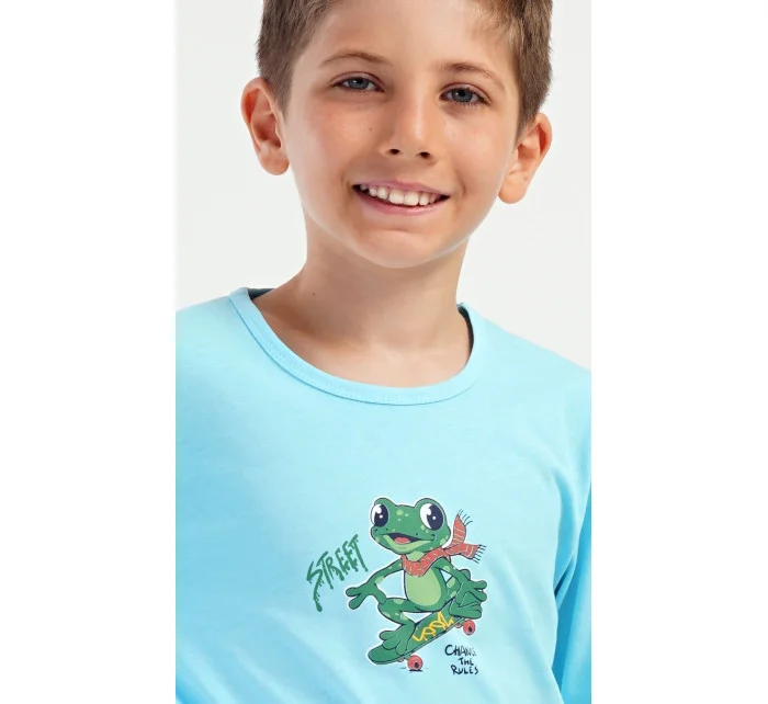 Detské pyžamo dlhé Frog