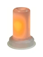LED sviečka s efektom plameňa 7,5x9,5 cm