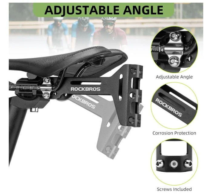 Adaptér na bidonový kôš Rockbros za sedlom