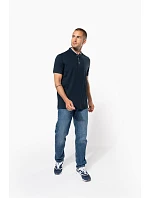 K 223 Pánské polo s límcem oxford grey/black model 22506445 - Kariban K 223 Pánské polo s límcem oxford grey/black model 22506445 - Kariban