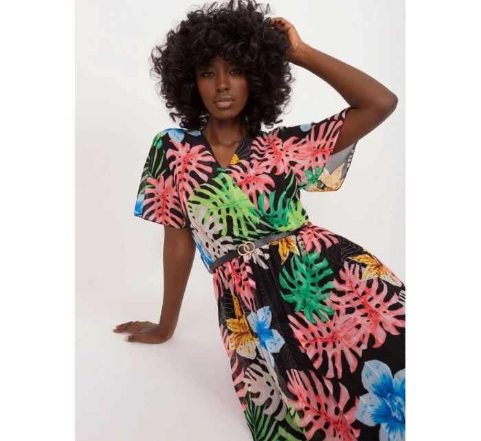 Šaty DHJ SK 13162 3.90 čierna