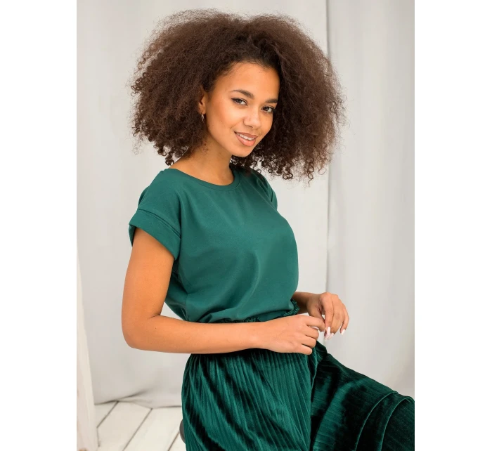 Tričko RV TS 4833.28P tmavo zelená