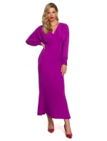 K143 Šaty morská panna - čierne