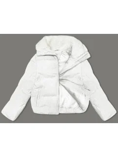 kurtka damska z  biała model 21247680 - J.STYLE