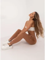 Spodnie dresowe CLM DR model 20695064 jasny brązowy - FPrice