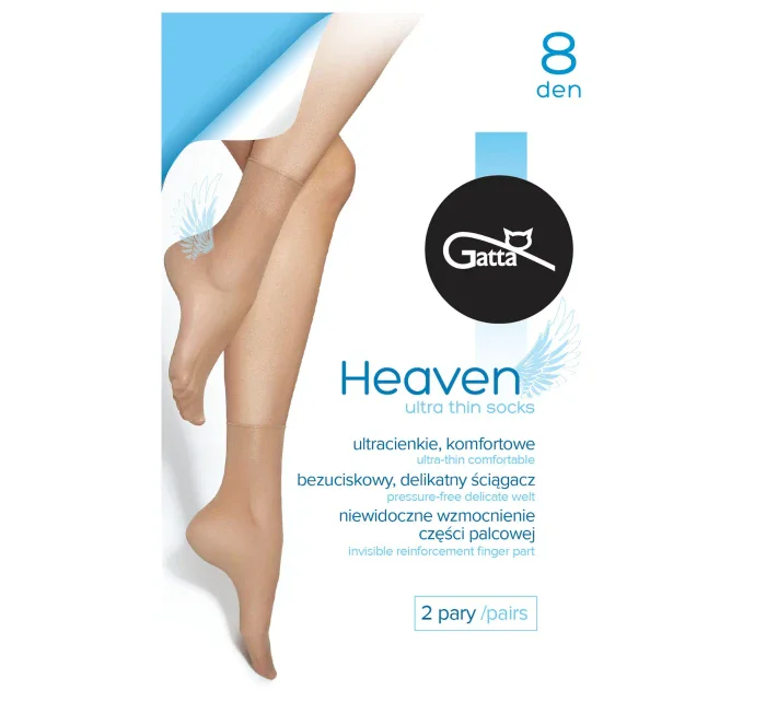 Dámske ponožky Gatta Heaven 8 deň