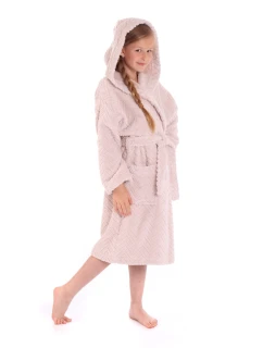 Detský župan Athena s kapucňou 9116 orech - Vestis