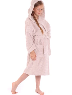 Detský župan Athena s kapucňou 9116 orech - Vestis