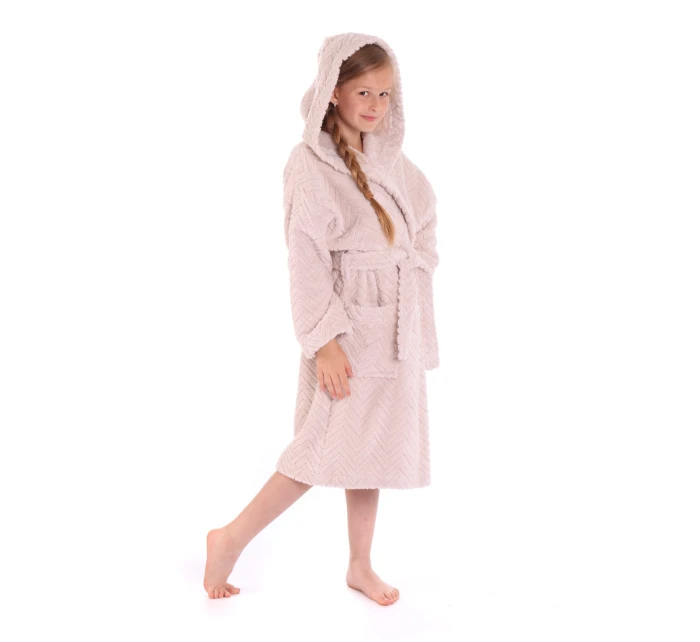 Detský župan Athena s kapucňou 9116 orech - Vestis