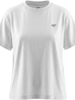 Dámske tričko 4F F3310 biele 4FWMM00TTSHF3310 10S