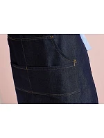 PR 126 Denim zástěra s laclem model 22536469 black denim - Premier PR 126 Denim zástěra s laclem model 22536469 black denim - Premier