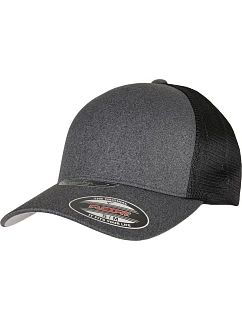 Flexfit 5511UP Trucker čiapka „Unipanel“ 55.5511 tmavošedá/čierna