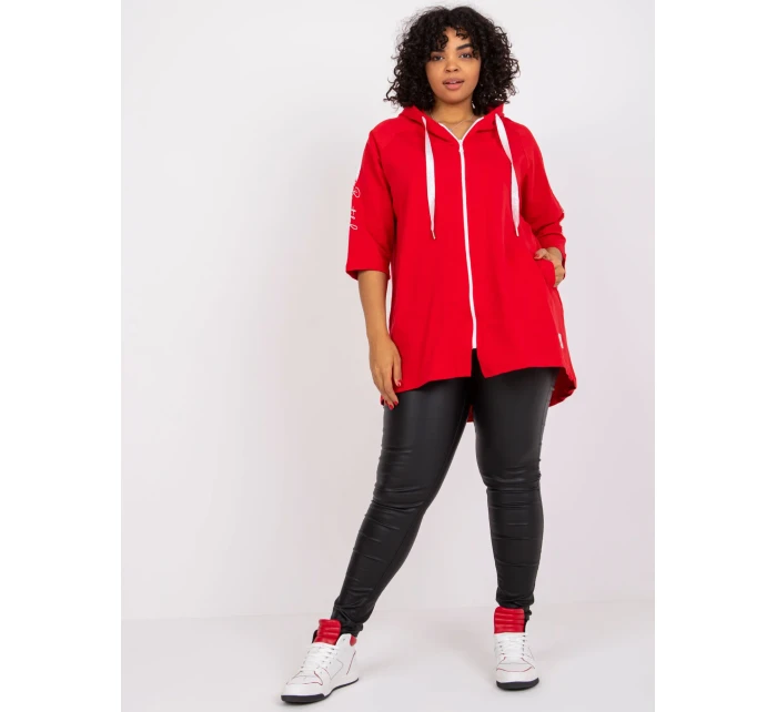 Mikina RV BL 6796.86 červená Mikina RV BL 6796.86 červená